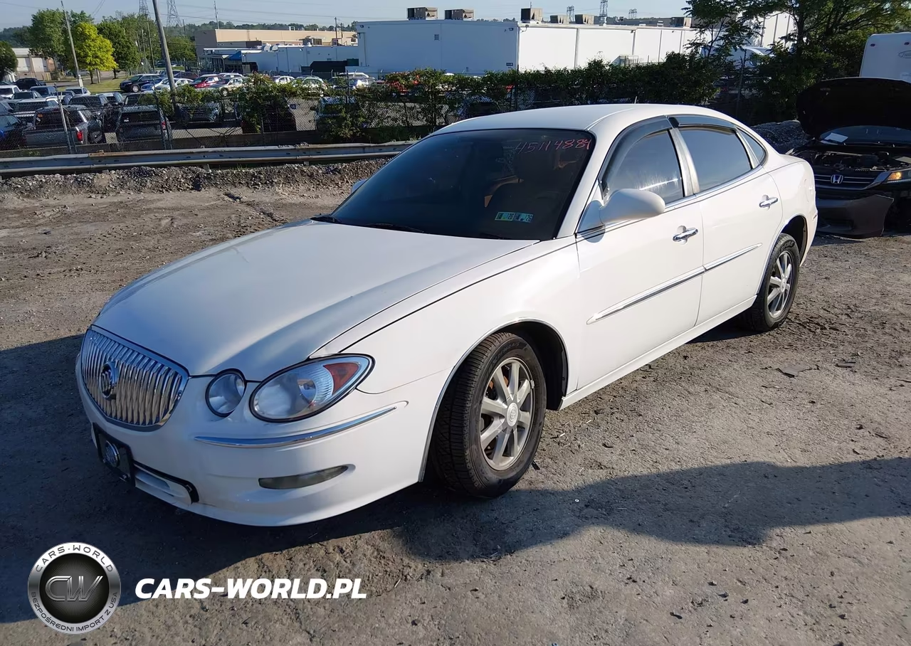 2008 Buick Lacrosse Cxl VIN:2G4WD582X81338650 - 2