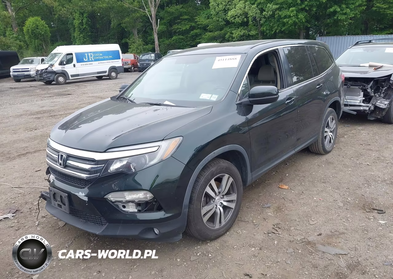 2017 Honda Pilot Ex-L VIN:5FNYF6H55HB054069 - 2