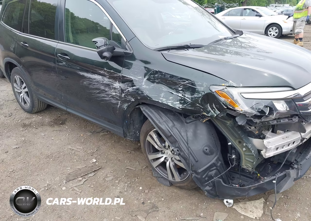 2017 Honda Pilot Ex-L VIN:5FNYF6H55HB054069 - 6