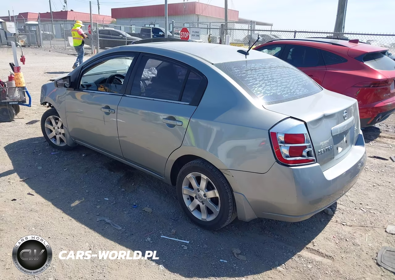 2008 Nissan Sentra 2.0Sl VIN:3N1AB61E88L724435 - 3