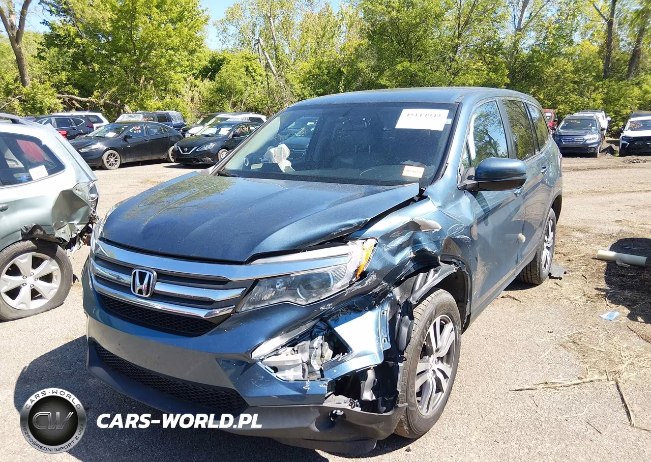 2018 Honda Pilot Ex VIN:5FNYF6H34JB045593 - 2