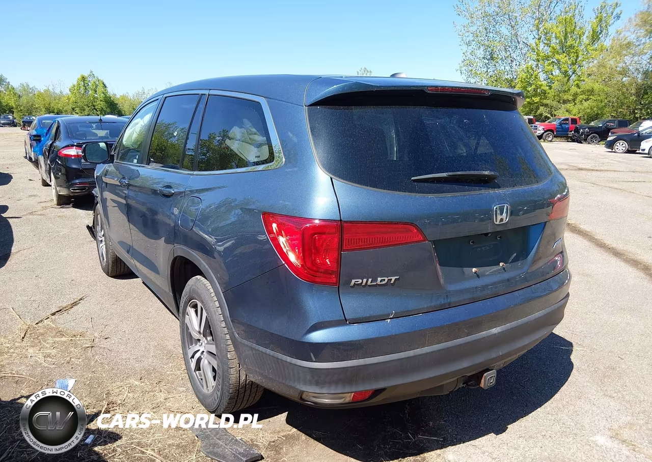 2018 Honda Pilot Ex VIN:5FNYF6H34JB045593 - 3