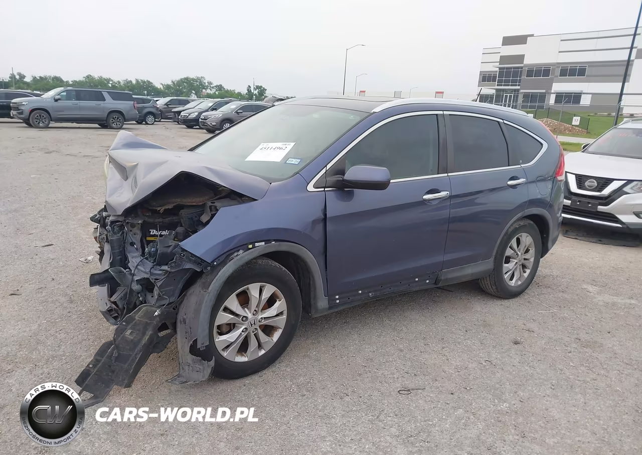 2012 Honda Cr-V Ex-L VIN:5J6RM3H71CL030636 - 2
