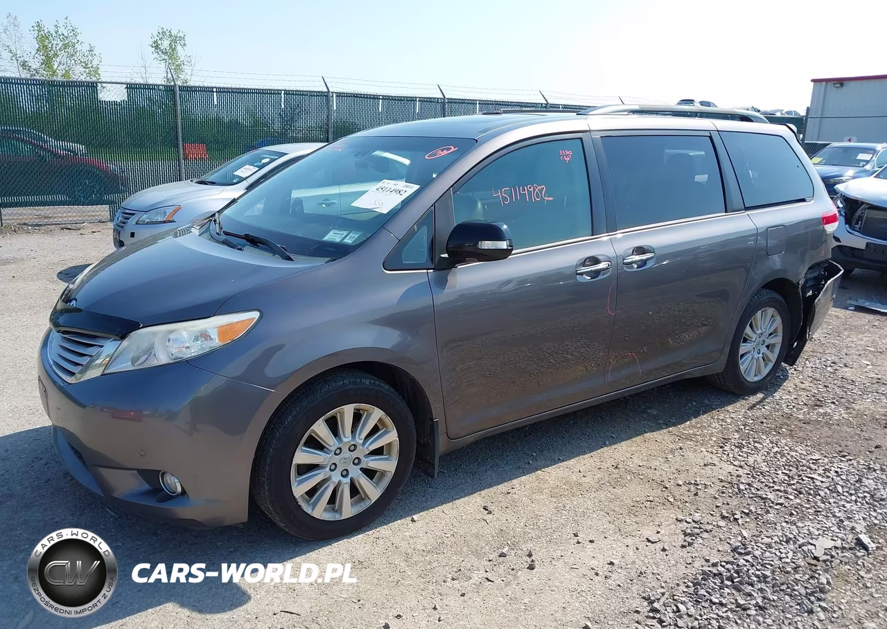 2014 Toyota Sienna Xle 7 Passenger VIN:5TDDK3DC7ES071993 - 2