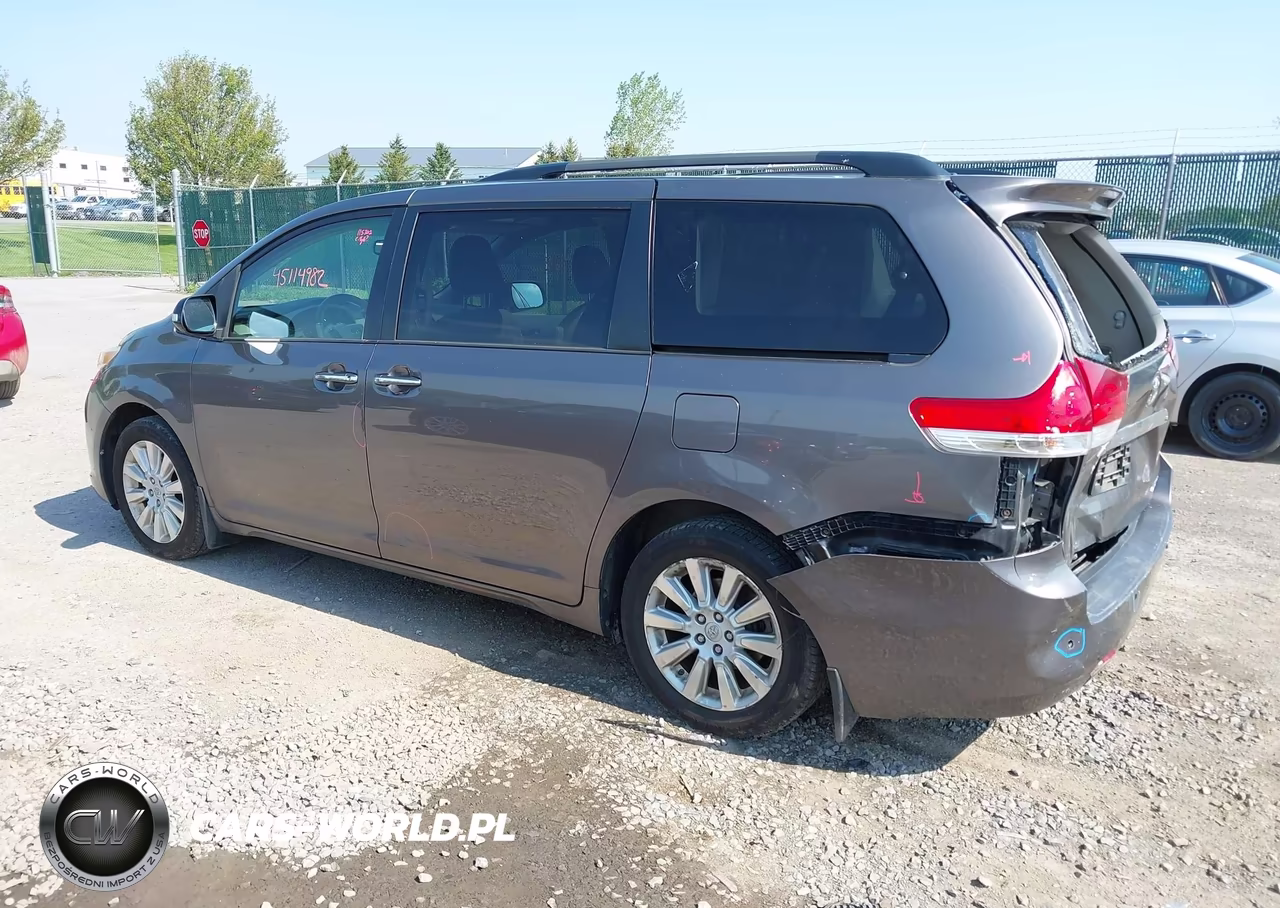 2014 Toyota Sienna Xle 7 Passenger VIN:5TDDK3DC7ES071993 - 3