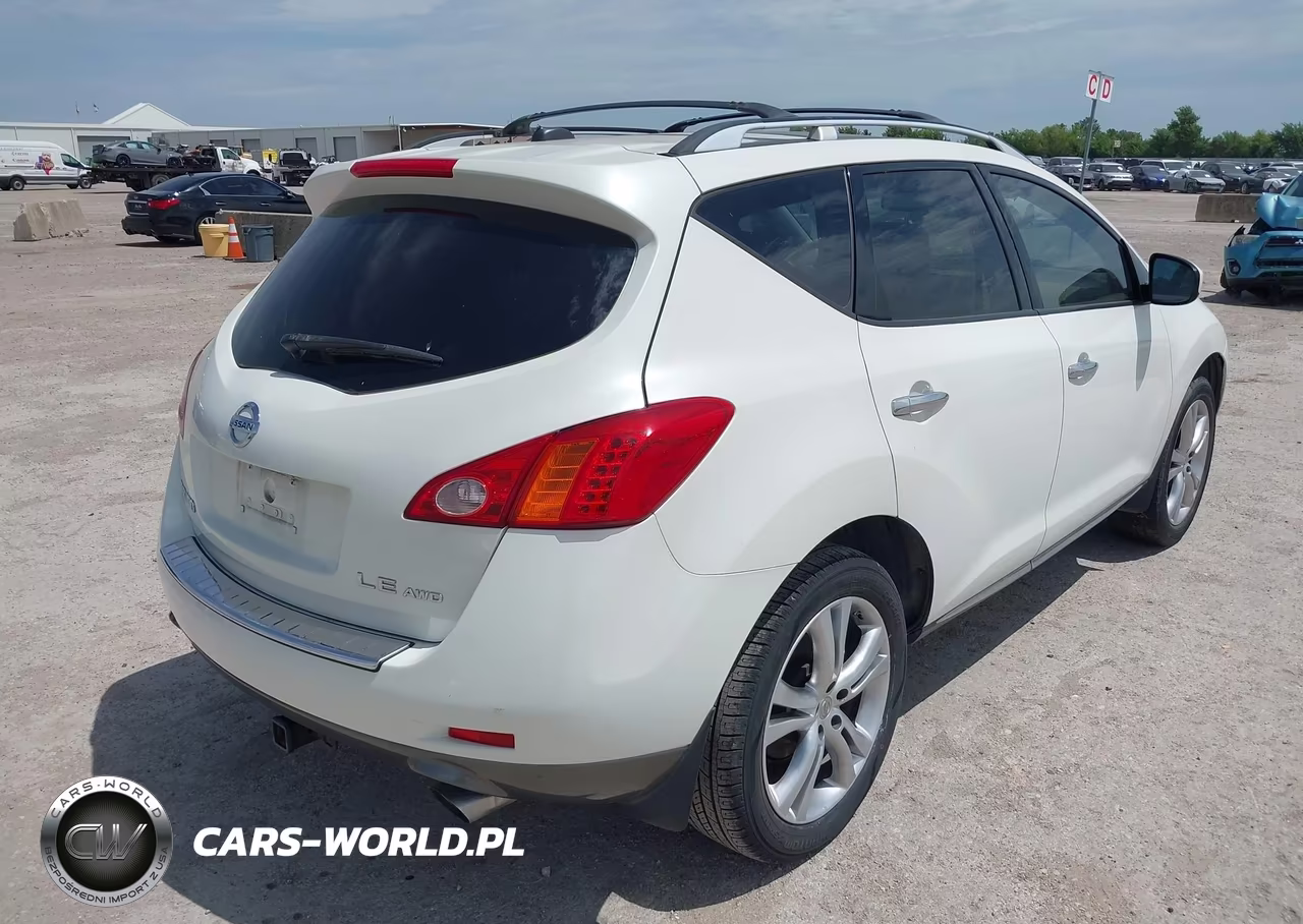 2009 Nissan Murano Le VIN:JN8AZ18W99W210457 - 4