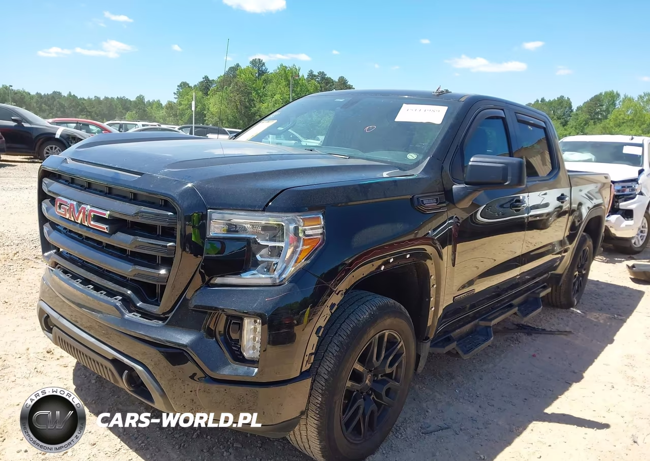 2021 GMC Sierra 1500 4Wd Short Box Elevation VIN:3GTU9CETXMG386570 - 2
