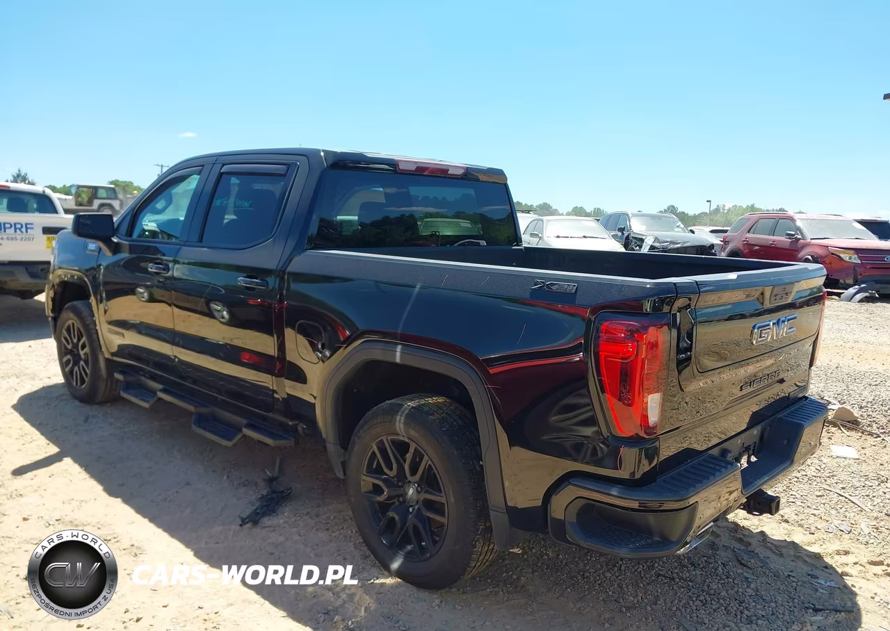 2021 GMC Sierra 1500 4Wd Short Box Elevation VIN:3GTU9CETXMG386570 - 3