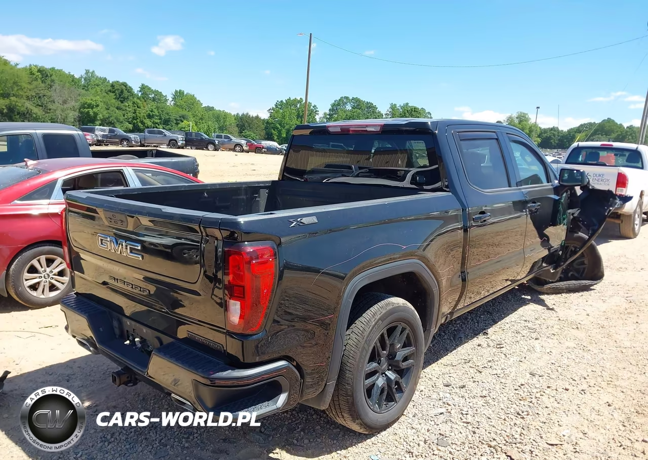 2021 GMC Sierra 1500 4Wd Short Box Elevation VIN:3GTU9CETXMG386570 - 4