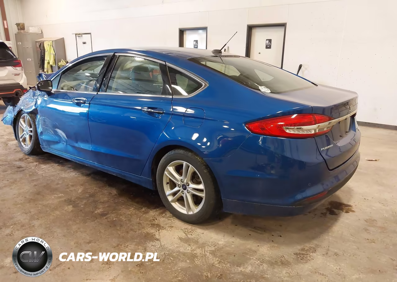 2018 Ford Fusion Se VIN:3FA6P0HD5JR185649 - 3