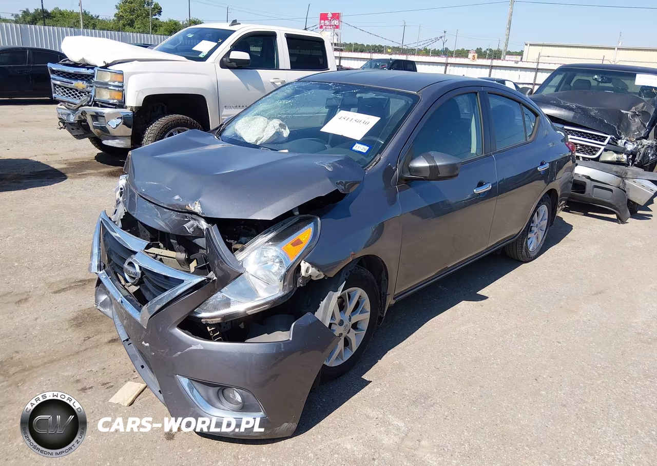 2017 Nissan Versa 1.6 Sv VIN:3N1CN7AP7HL852513 - 2