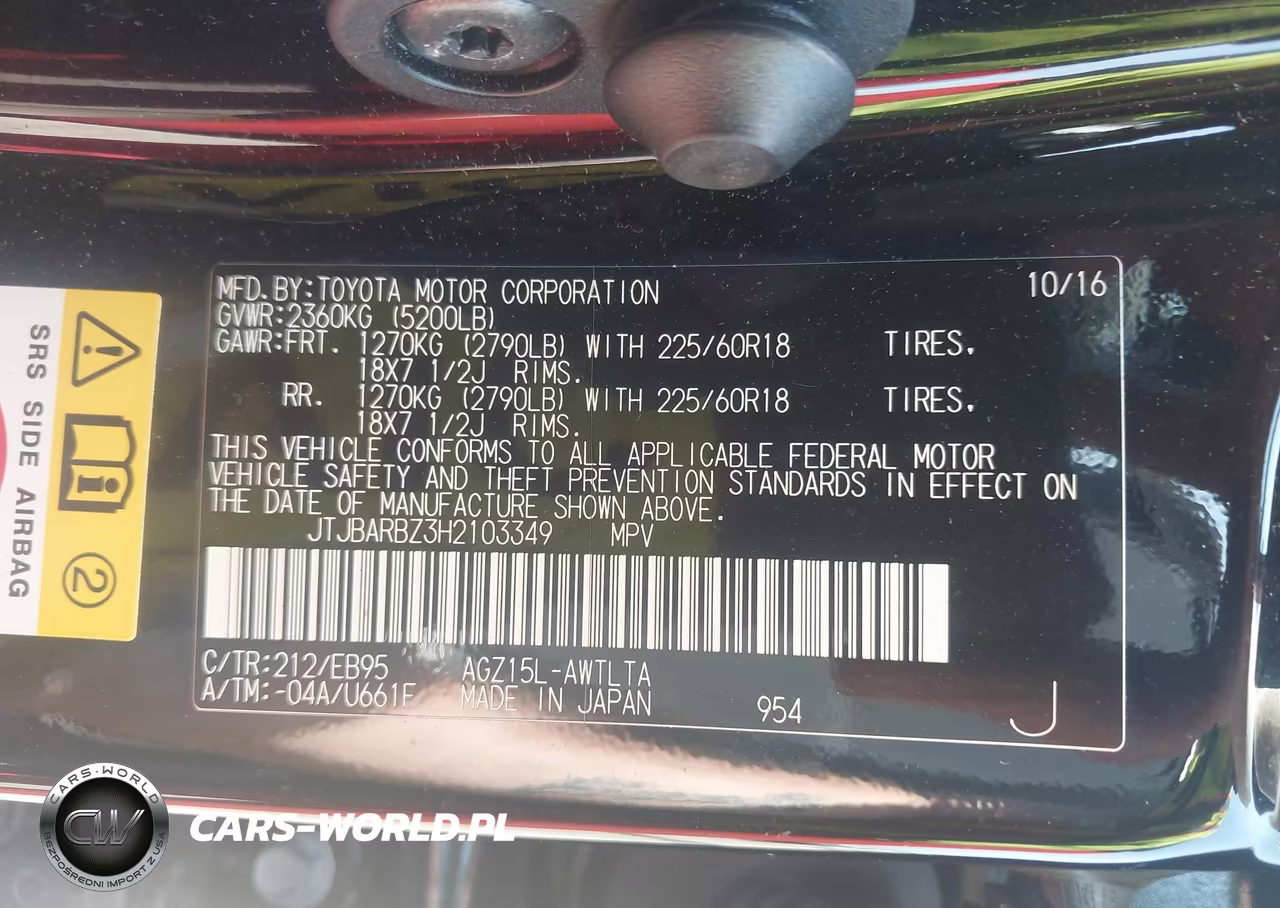 2017 Lexus Nx 200T F Sport VIN:JTJBARBZ3H2103349 - 9
