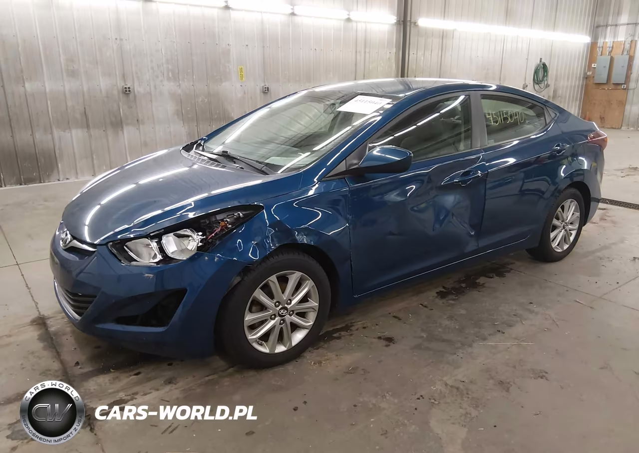 2014 Hyundai Elantra Se VIN:KMHDH4AE3EU181764 - 2
