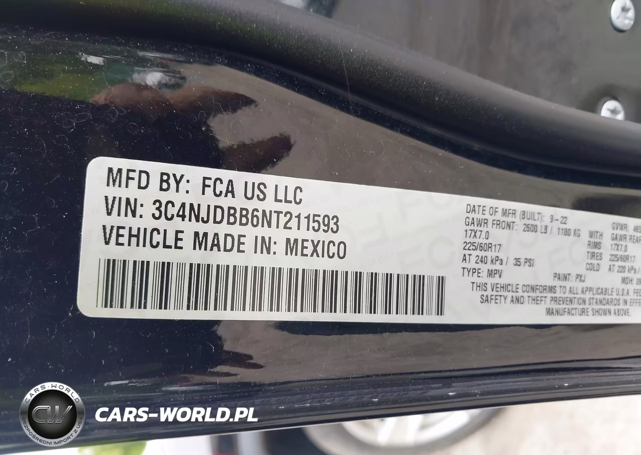 2022 Jeep Compass Latitude 4X4 VIN:3C4NJDBB6NT211593 - 9
