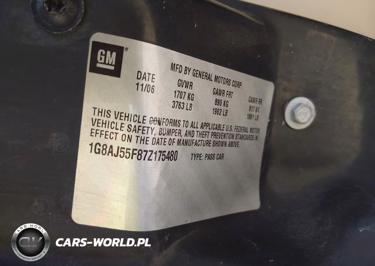 2007 Saturn Ion 2 VIN:1G8AJ55F87Z175480 - 9