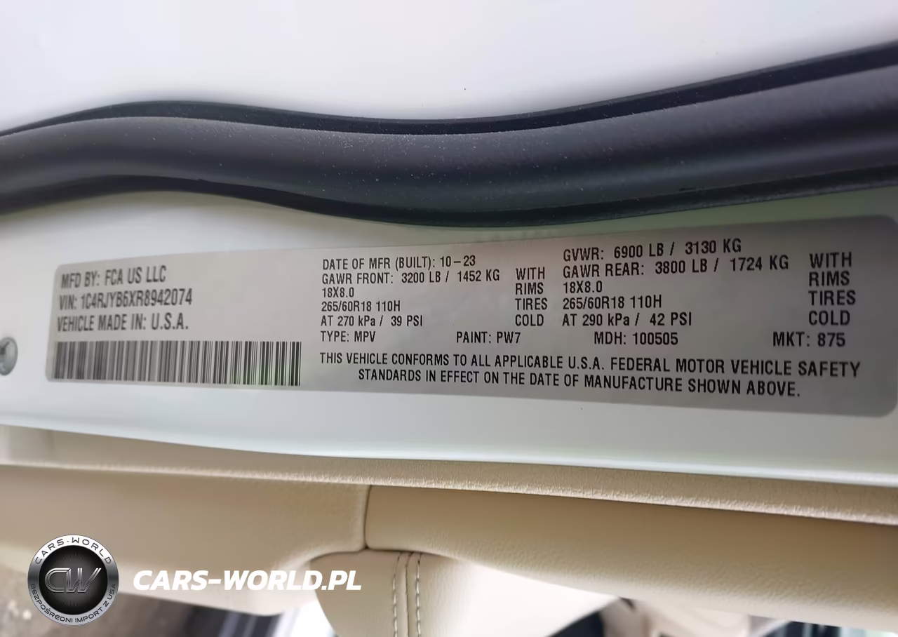 2024 Jeep Grand Cherokee 4Xe VIN:1C4RJYB6XR8942074 - 9