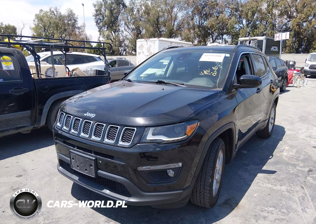 2018 Jeep Compass Latitude Fwd VIN:3C4NJCBBXJT293123 - 2