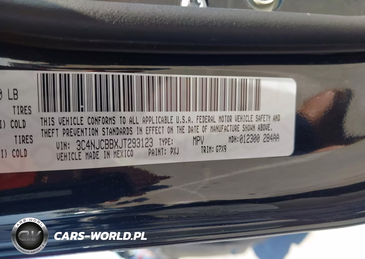2018 Jeep Compass Latitude Fwd VIN:3C4NJCBBXJT293123 - 9