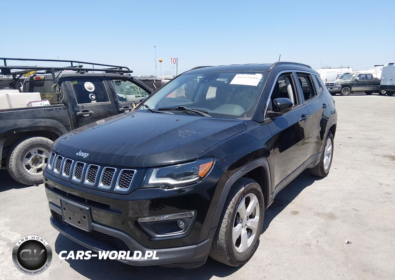 2018 Jeep Compass Latitude Fwd VIN:3C4NJCBB4JT293103 - 2