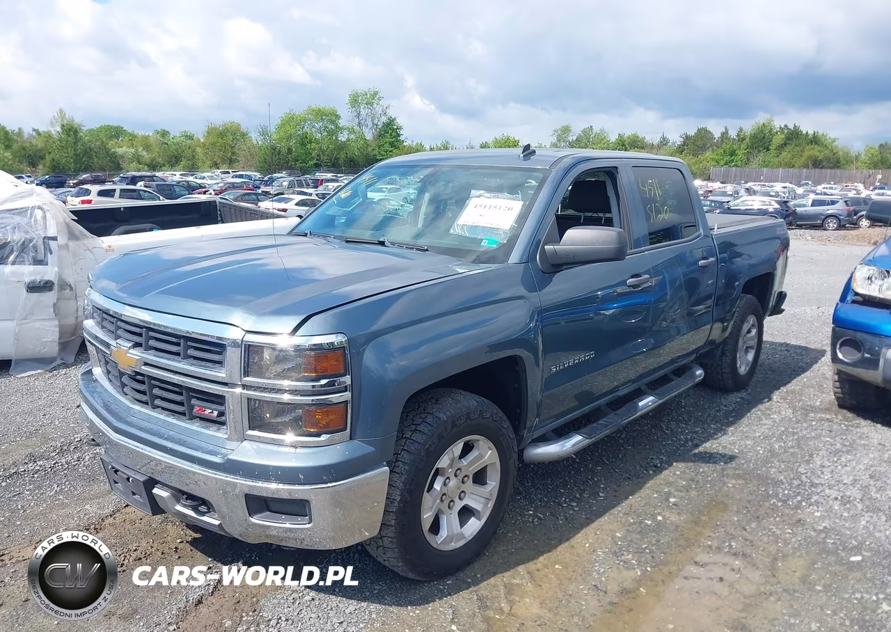 2014 Chevrolet Silverado 1500 2Lt VIN:3GCUKREC0EG208028 - 2