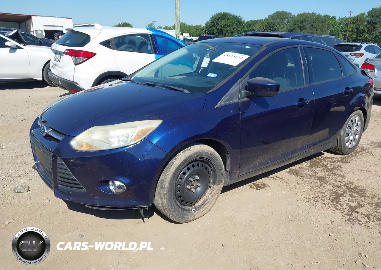 2012 Ford Focus Se VIN:1FAHP3F23CL109733 - 2