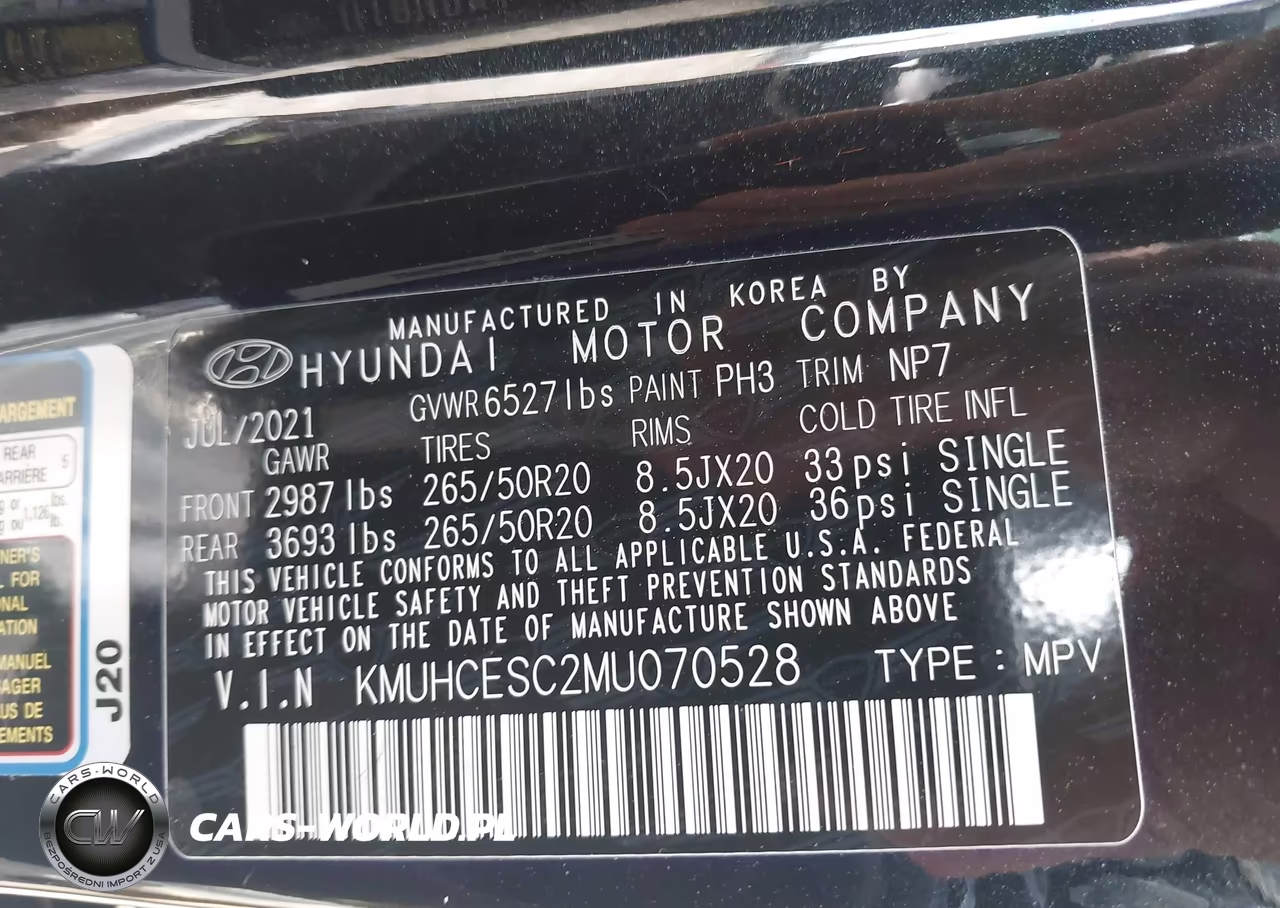 2021 Genesis Gv80 3.5T Awd Advanced VIN:KMUHCESC2MU070528 - 9