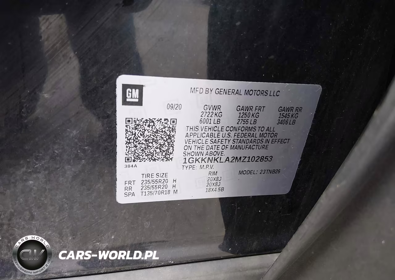 2021 GMC Acadia Fwd Sle VIN:1GKKNKLA2MZ102853 - 9