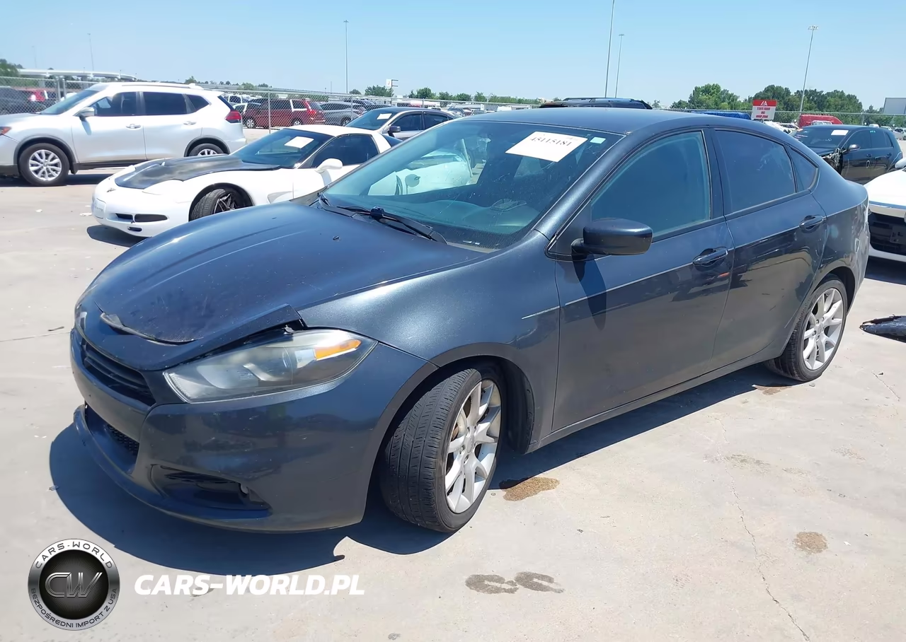 2013 Dodge Dart Sxt VIN:1C3CDFBA3DD312116 - 2
