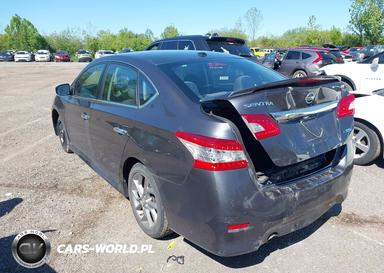 2013 Nissan Sentra Sr VIN:3N1AB7AP9DL715034 - 3