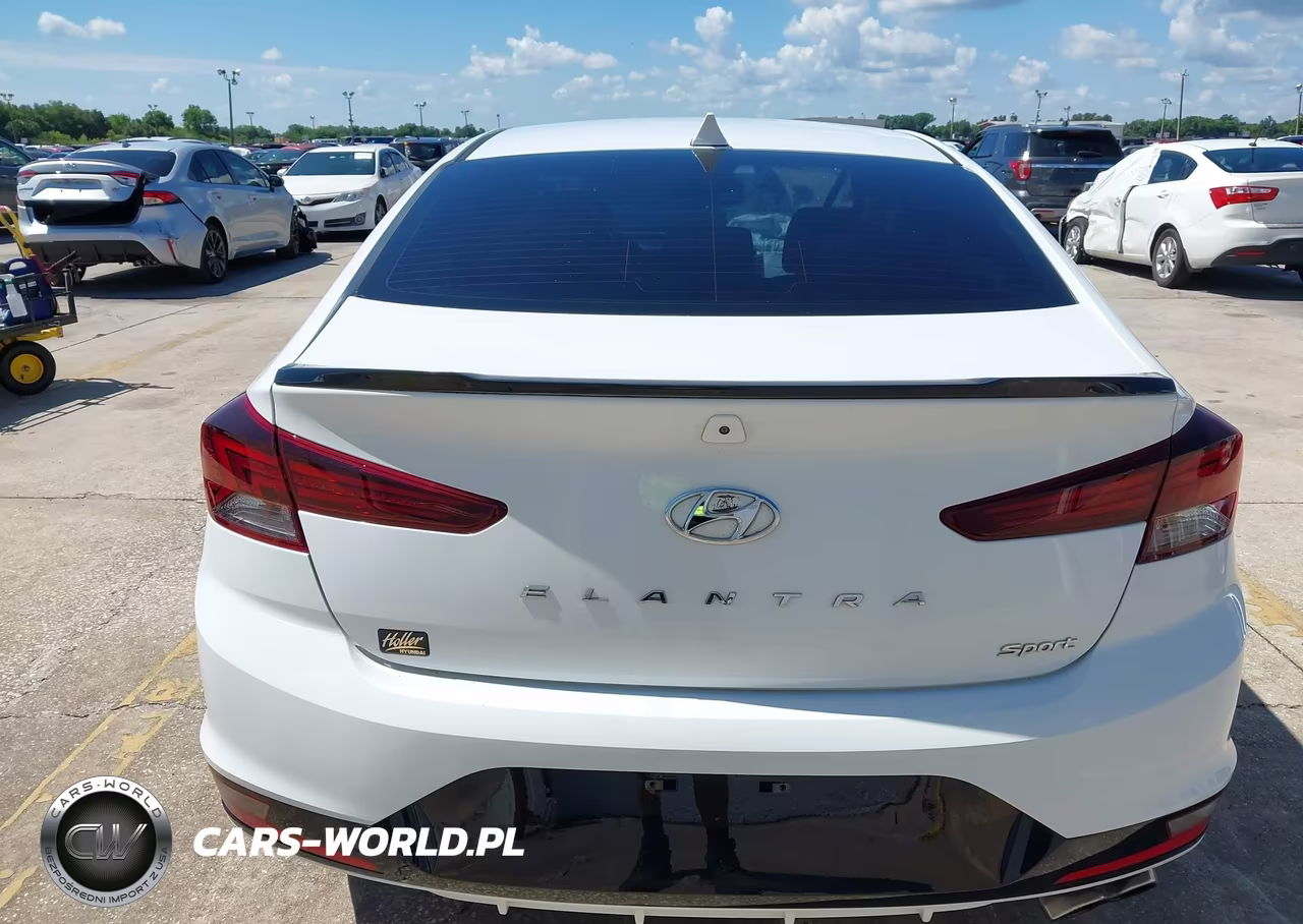 2019 Hyundai Elantra Sport VIN:KMHD04LB1KU832394 - 17