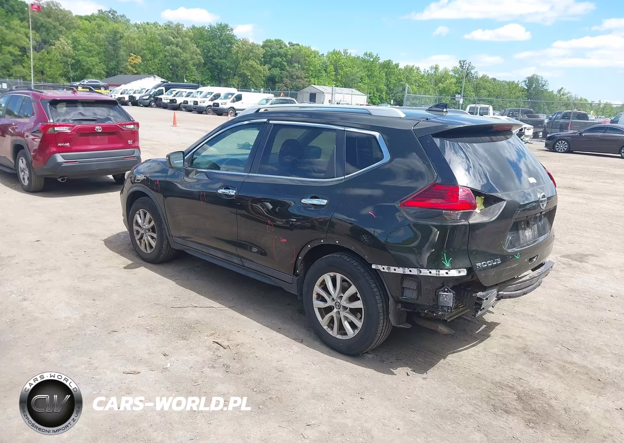 2017 Nissan Rogue Sv VIN:5N1AT2MT5HC858128 - 3