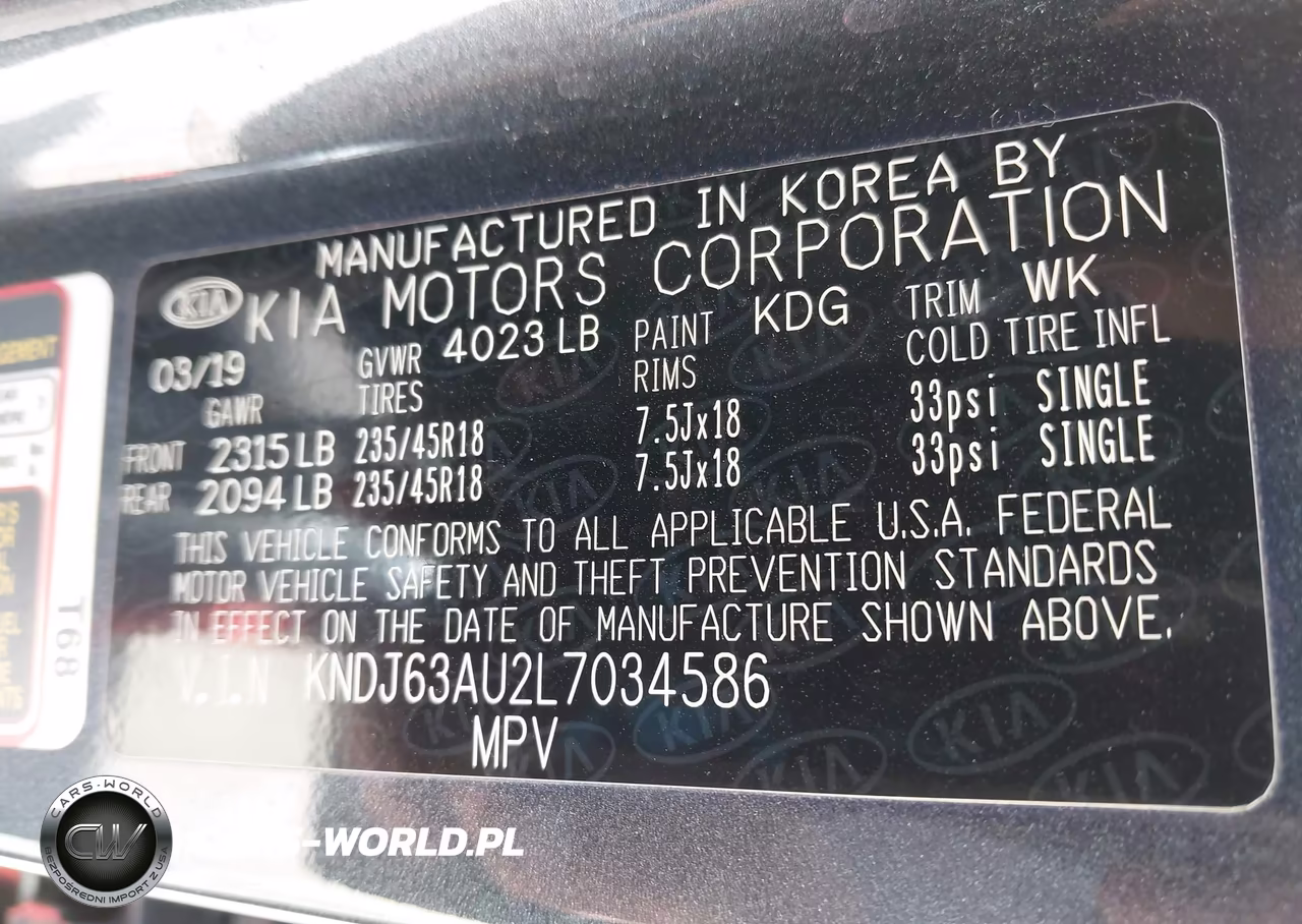2020 Kia Soul Gt-Line VIN:KNDJ63AU2L7034586 - 9