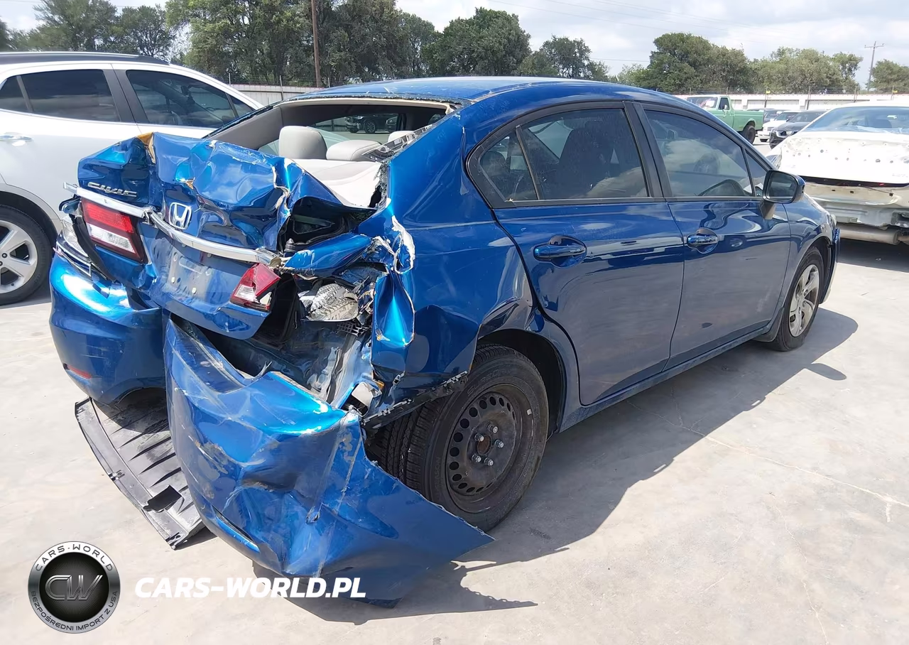 2015 Honda Civic Lx VIN:2HGFB2F59FH547437 - 4