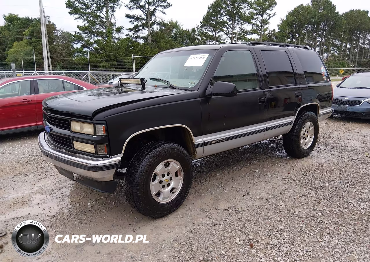 1996 Chevrolet Tahoe K1500 VIN:1GNEK13R7TJ342812 - 2