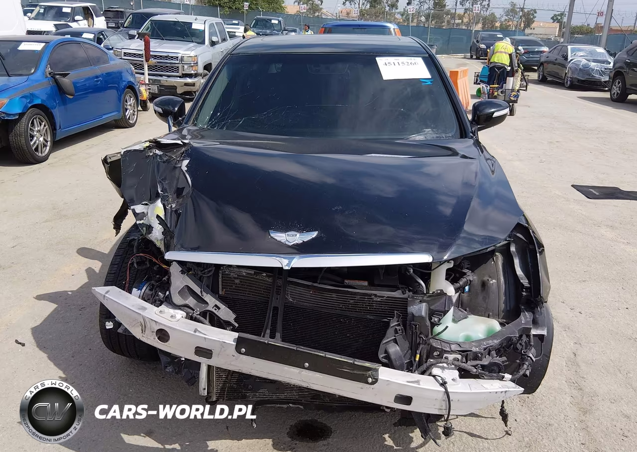 2009 Hyundai Genesis 4.6 VIN:KMHGC46F79U059430 - 12