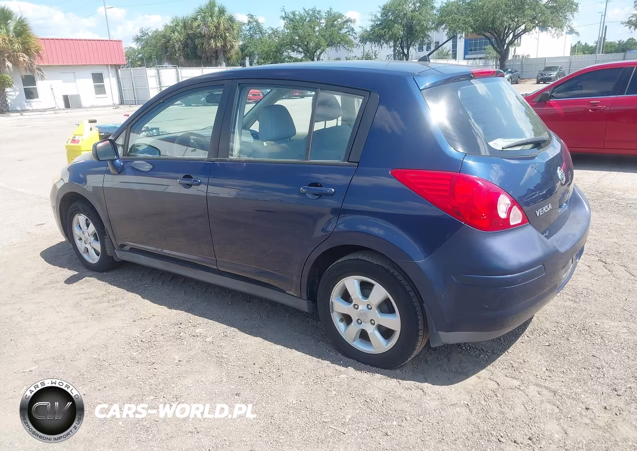 2007 Nissan Versa 1.8Sl VIN:3N1BC13E77L359567 - 3