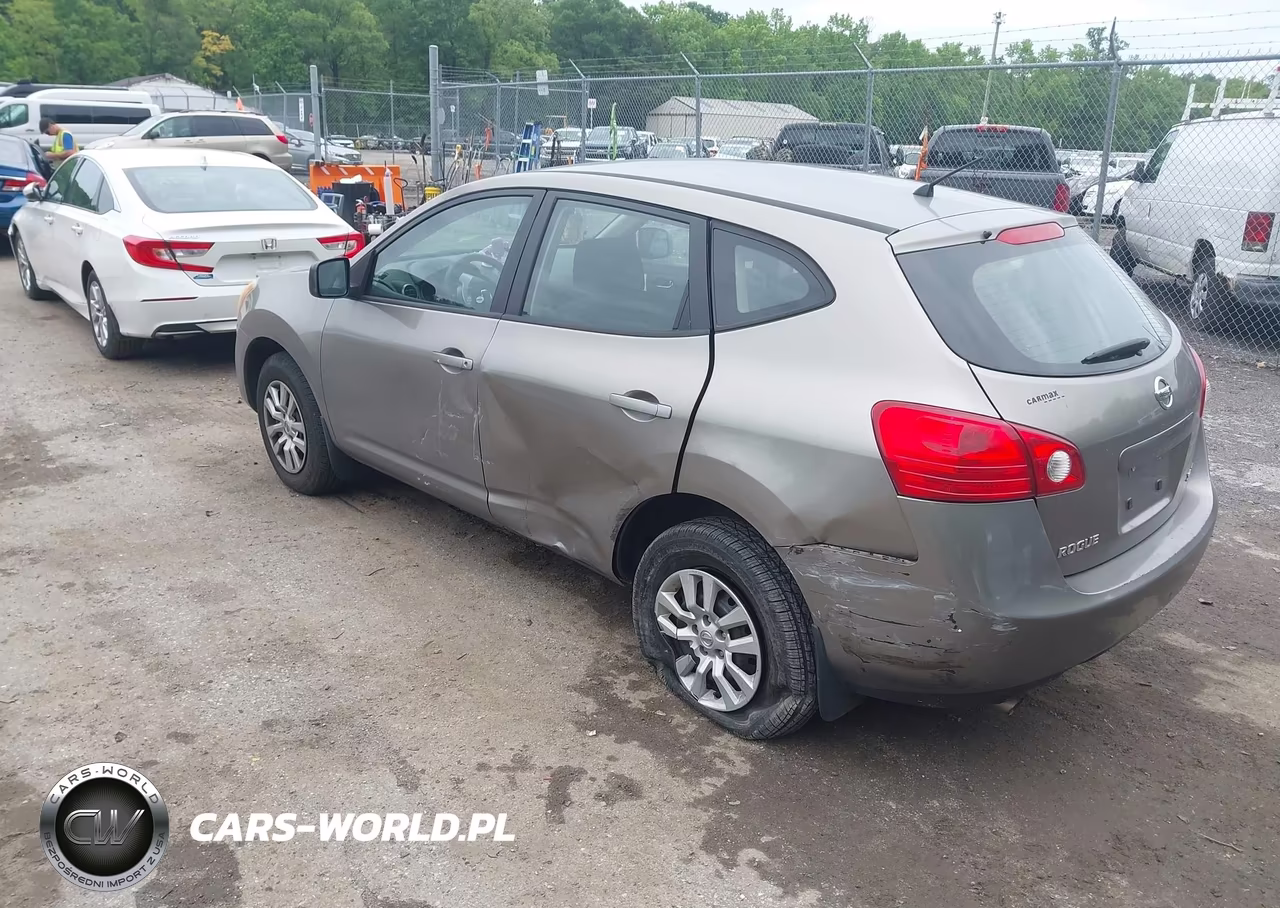 2009 Nissan Rogue S VIN:JN8AS58V89W180354 - 3