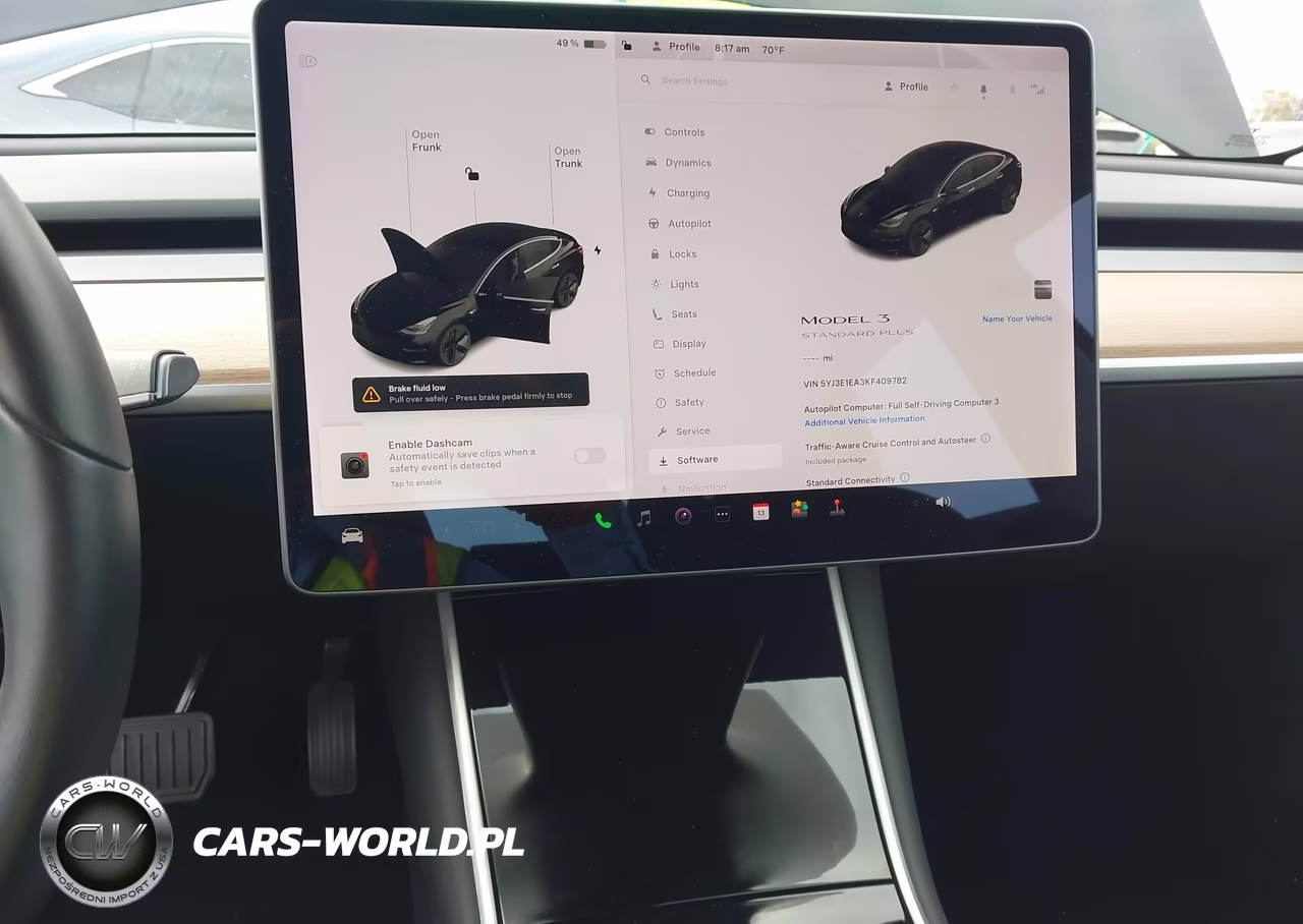2019 Tesla Model 3 Long Range-Mid Range-Standard Range-Standard Range Plus VIN:5YJ3E1EA3KF409782 - 17