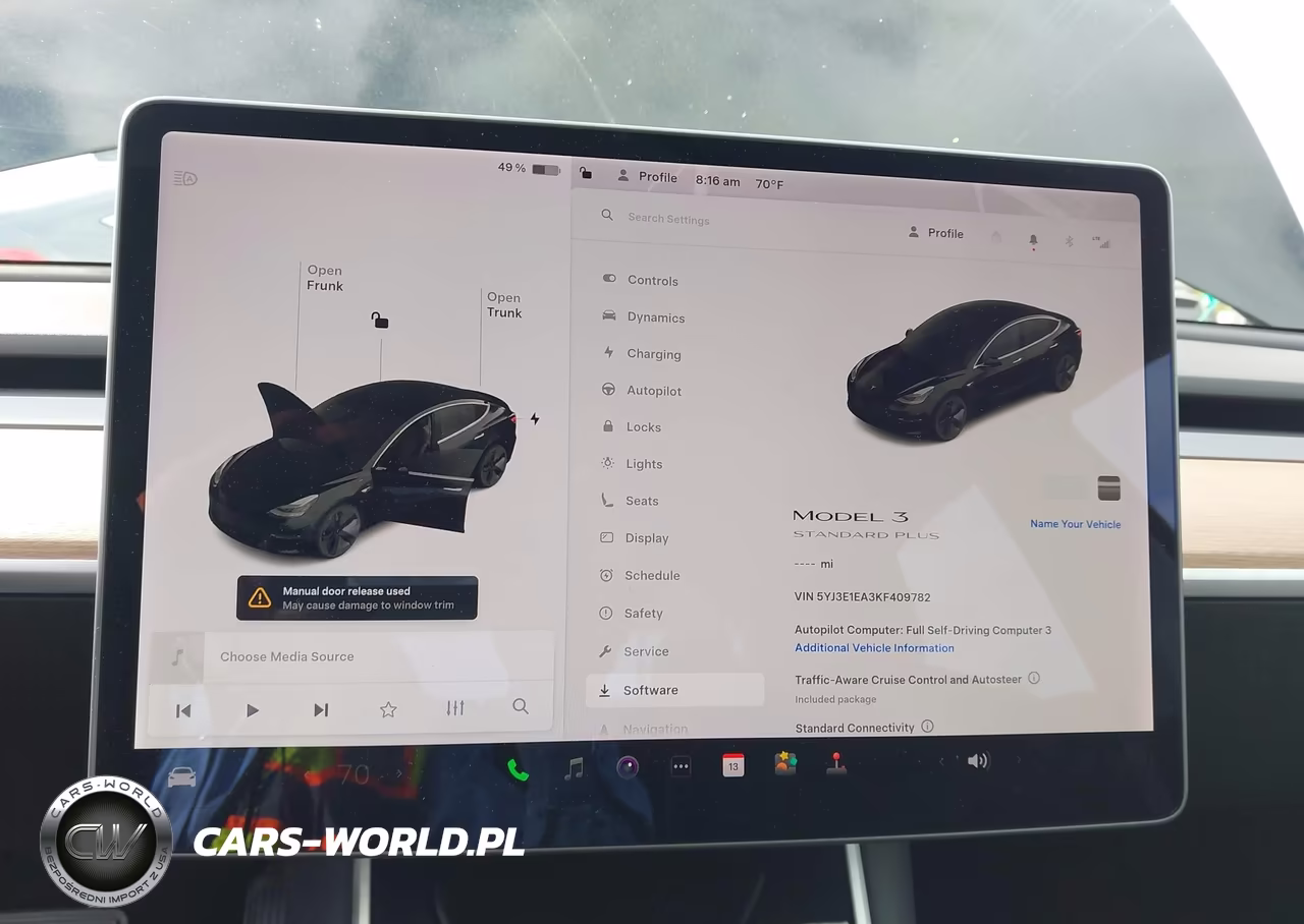 2019 Tesla Model 3 Long Range-Mid Range-Standard Range-Standard Range Plus VIN:5YJ3E1EA3KF409782 - 7