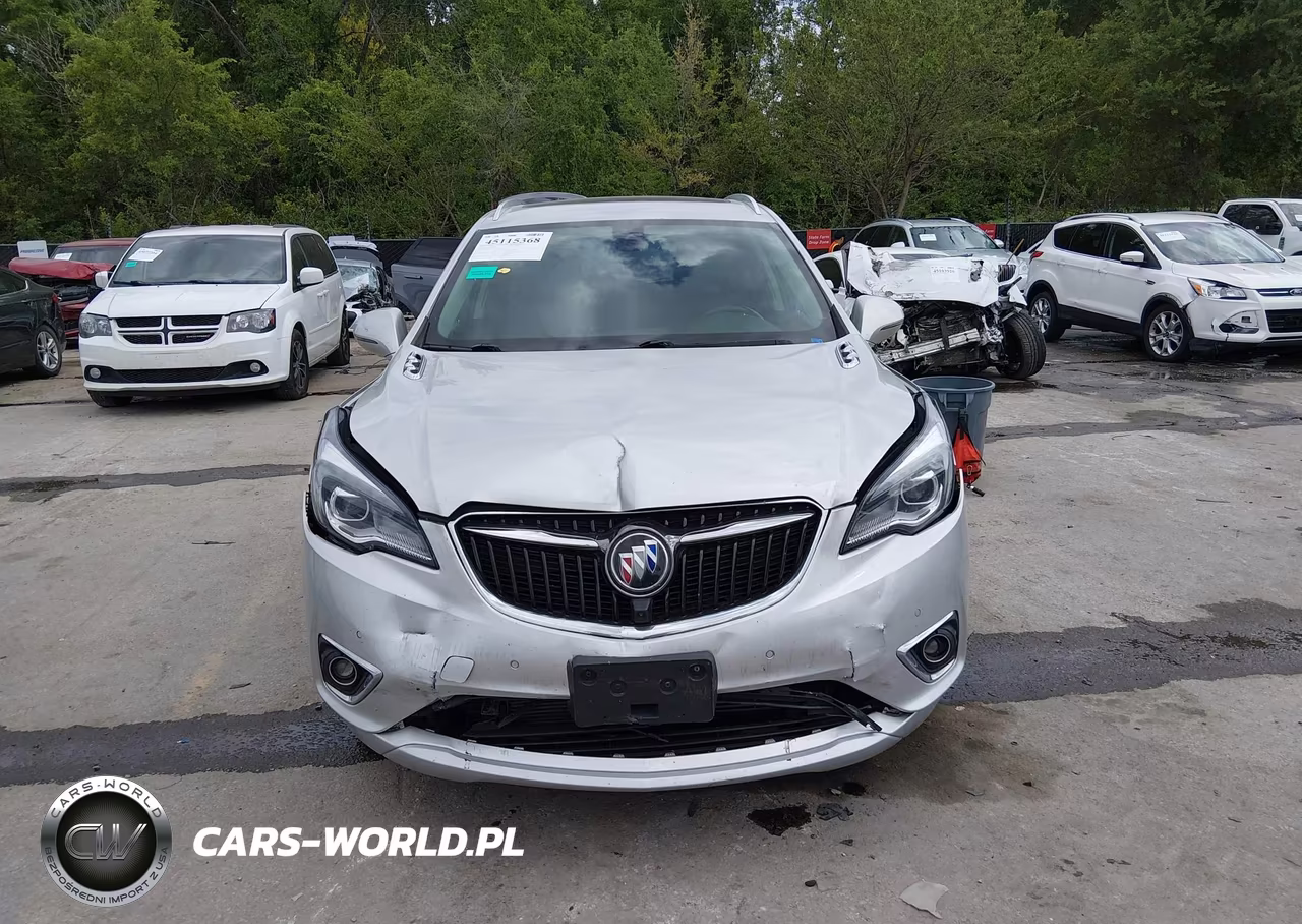 2019 Buick Envision Awd Premium Ii VIN:LRBFX4SX9KD087527 - 12