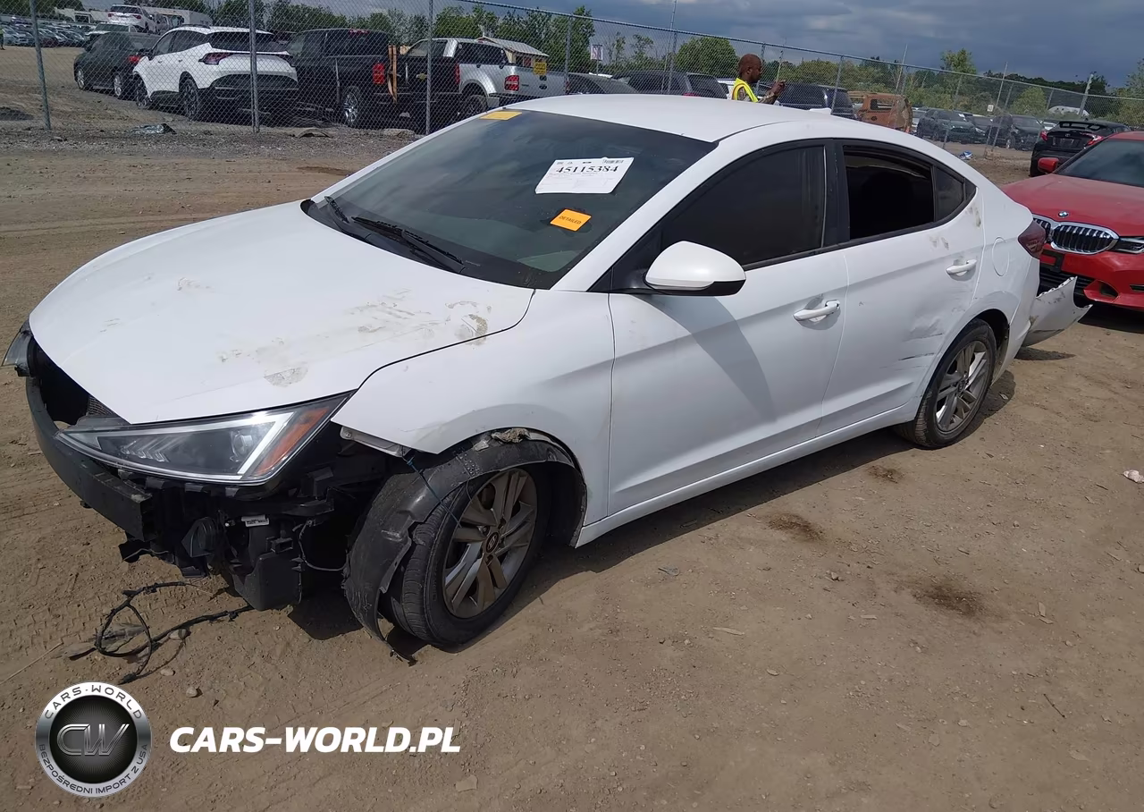 2020 Hyundai Elantra Sel VIN:5NPD84LFXLH565073 - 2