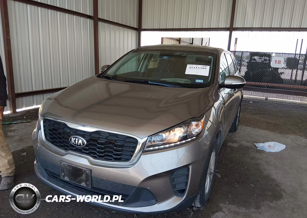 2019 Kia Sorento 3.3L Lx VIN:5XYPGDA54KG480858 - 2
