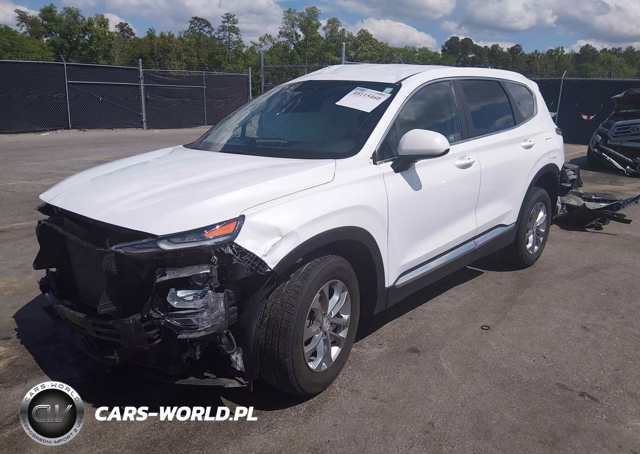 2019 Hyundai Santa Fe Se VIN:5NMS23AD7KH110181 - 2