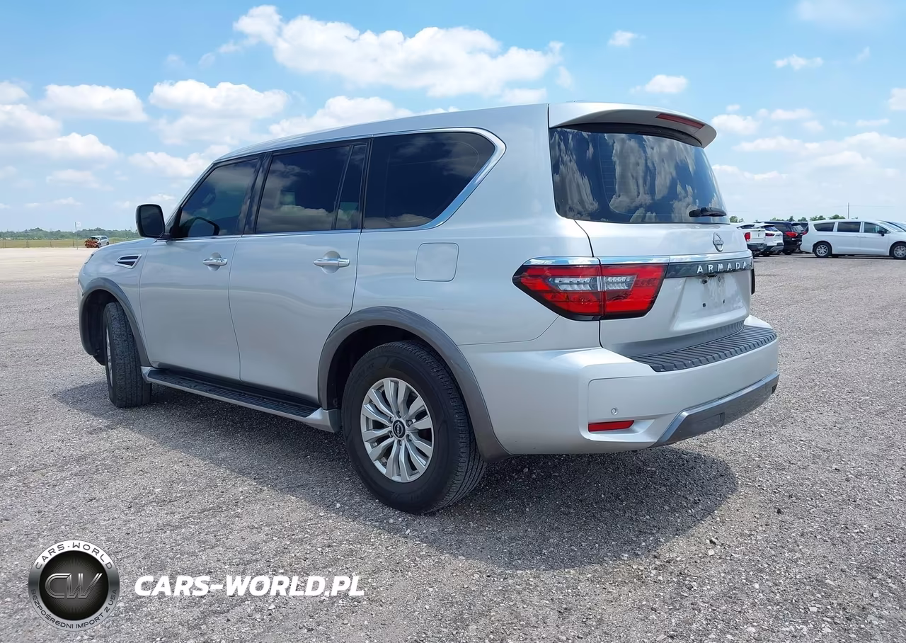 2022 Nissan Armada S 4Wd VIN:JN8AY2AD0N9677339 - 3