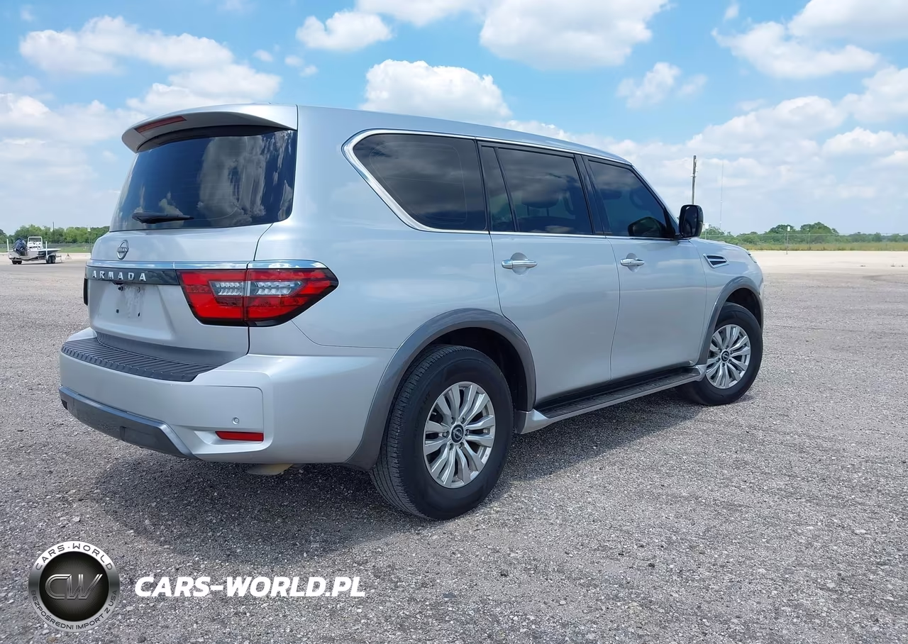 2022 Nissan Armada S 4Wd VIN:JN8AY2AD0N9677339 - 4