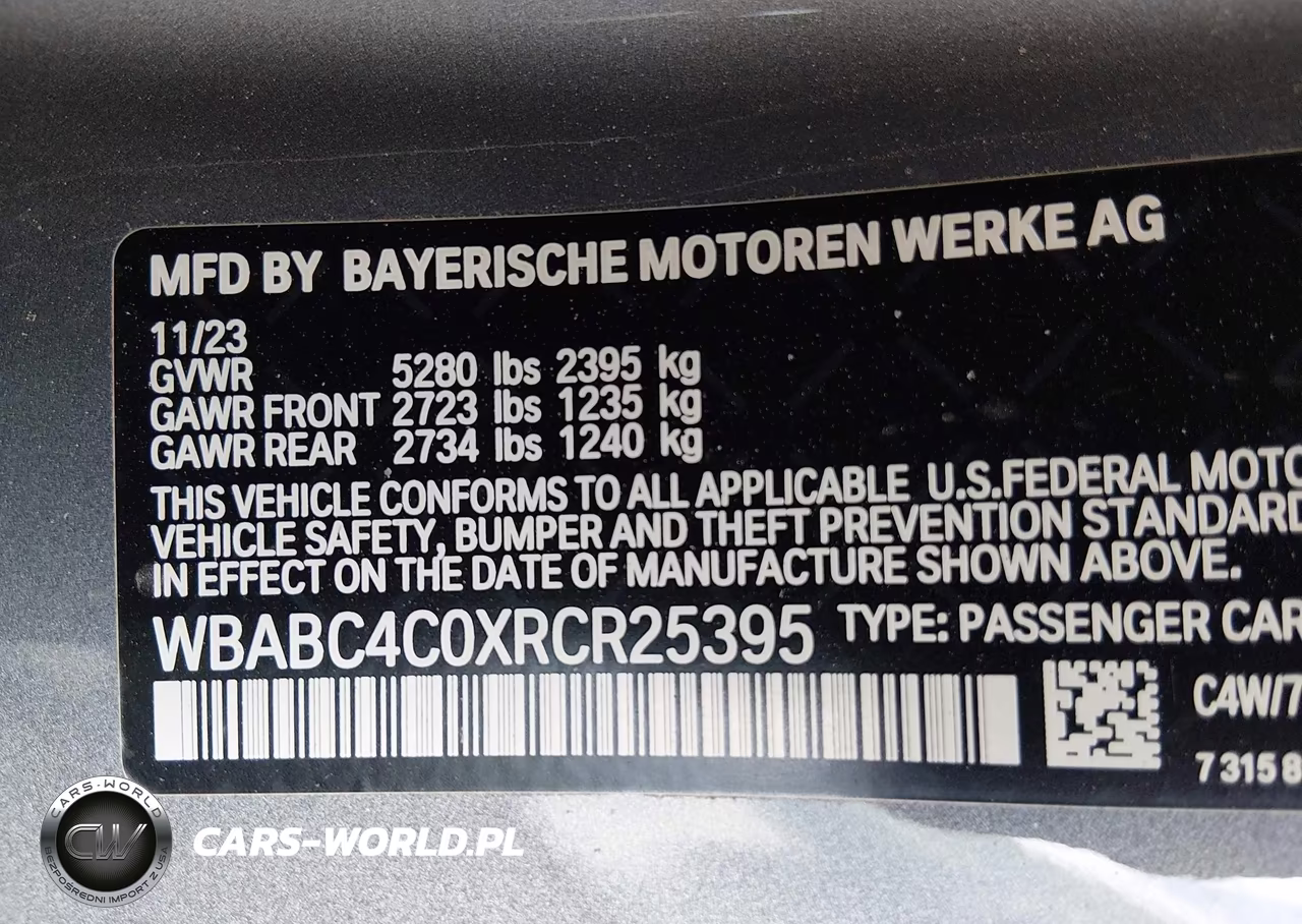 2024 BMW M850I xDrive VIN:WBABC4C0XRCR25395 - 9