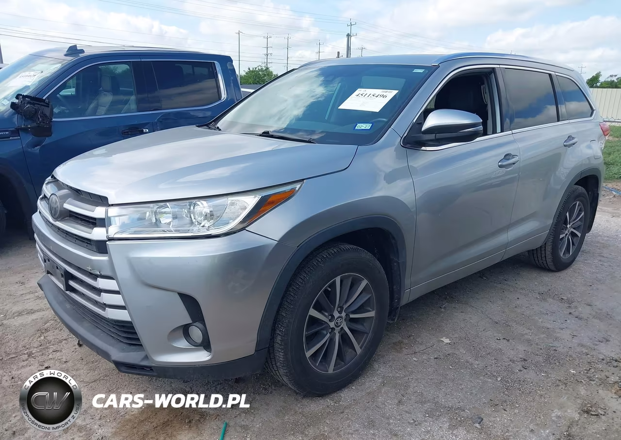 2018 Toyota Highlander Xle VIN:5TDKZRFHXJS531947 - 2