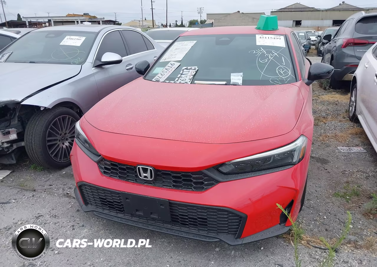 2025 Honda Civic Sport VIN:2HGFE2F51SH561107 - 12