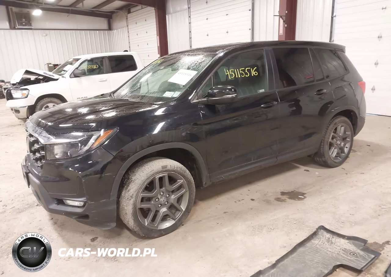 2022 Honda Passport Awd Ex-L VIN:5FNYF8H59NB026556 - 2