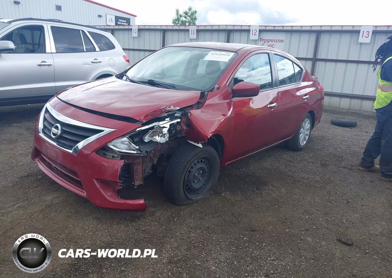 2018 Nissan Versa 1.6 Sv VIN:3N1CN7AP4JL808877 - 2